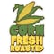 Signmission Corn Fresh Roasted Decal Concession Stand Food Truck Sticker, 8" x 4.5", D-DC-8 Corn Fresh Roasted19 D-DC-8 Corn Fresh Roasted19 - alternate 1